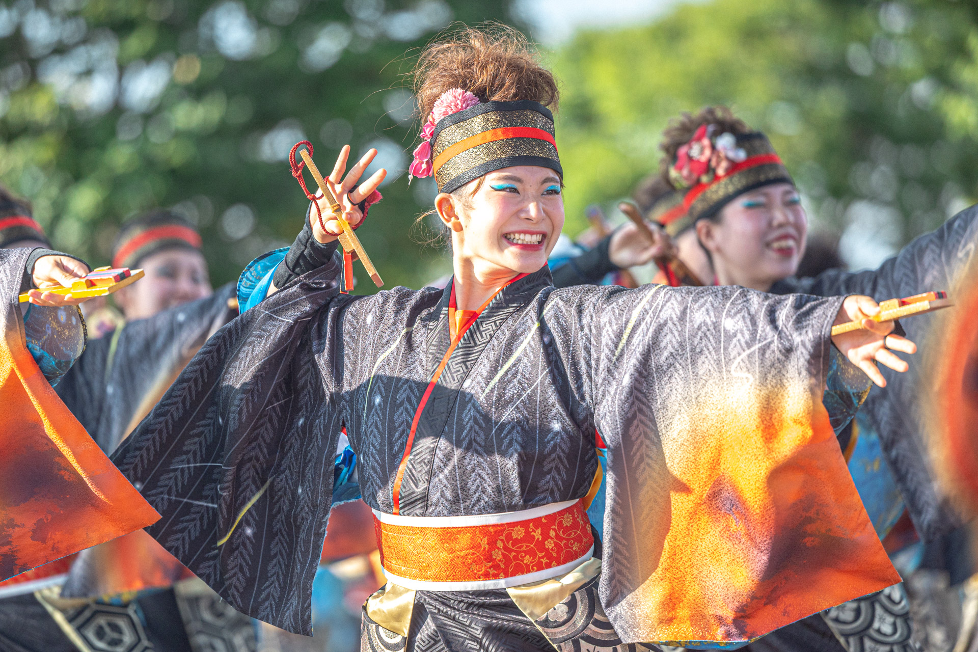 流し踊り会場